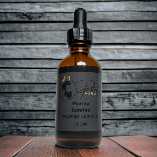 Men's Premium Beard Oil - Florida Sunrise