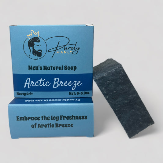 Men's Natural Soap Bar - Arctic Breeze